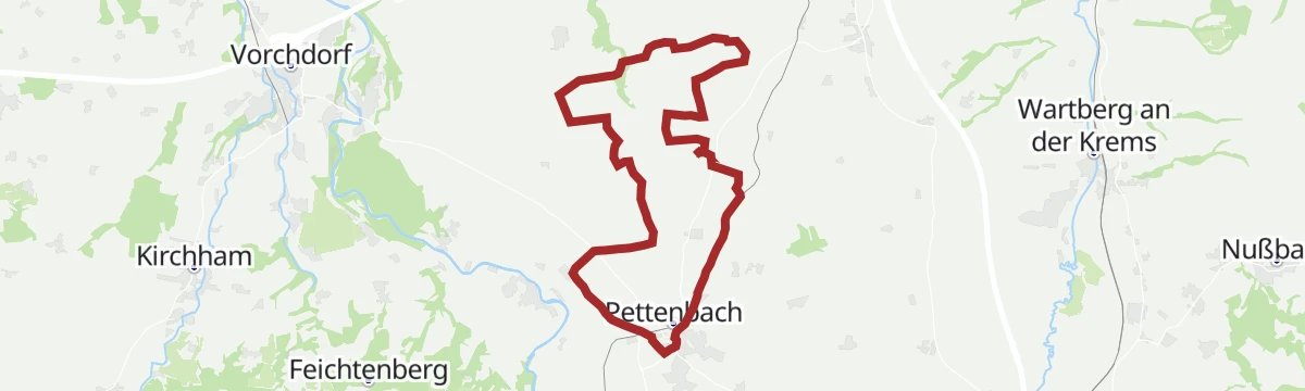 Route map: Almtal Camprunde